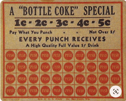 coca cola one cent coupon