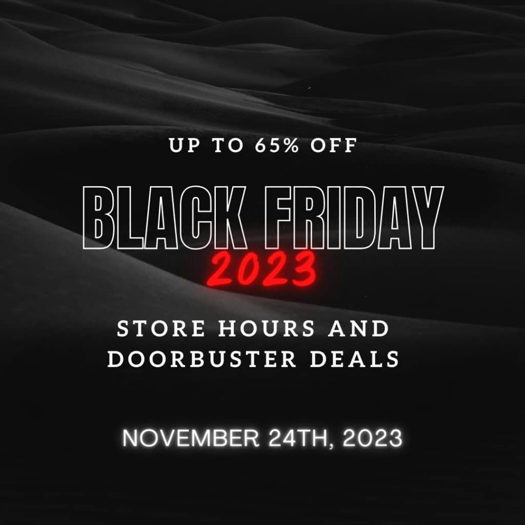 Black Friday 2023 Store Hours and Doorbuster Deals CouponLab