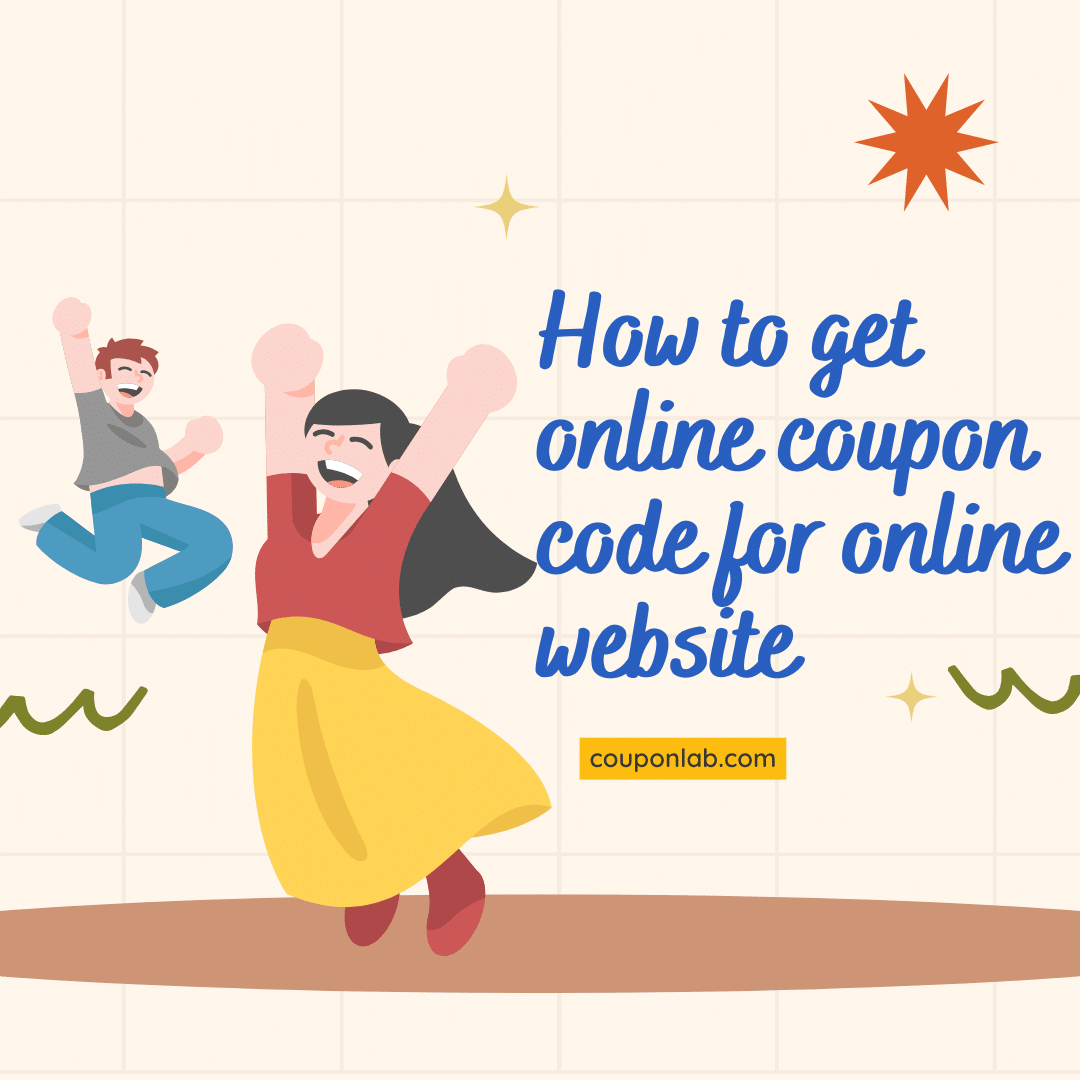 How to get online coupon code for online website